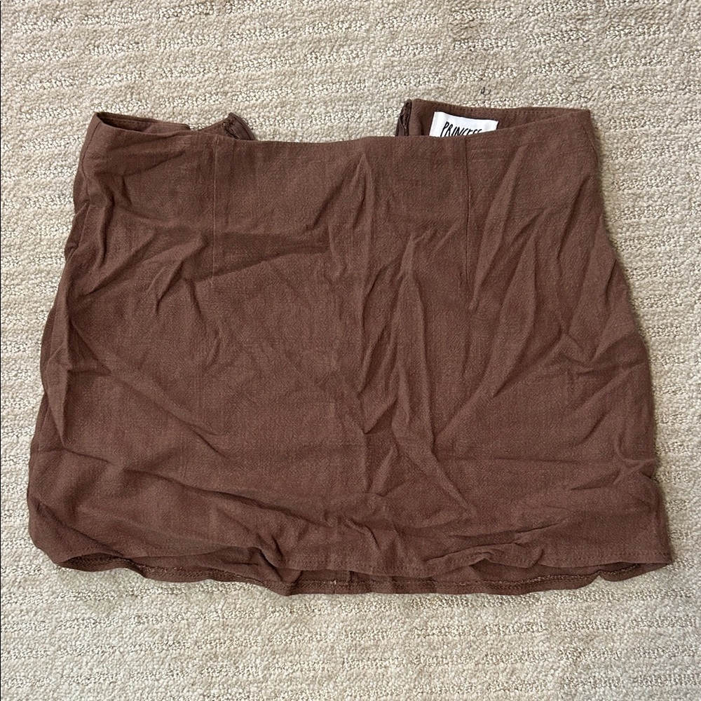 Princess Polly Chocolate Mini Skirt